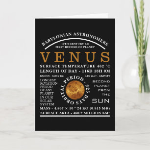 Planet Venus Detaljastronomi Kort