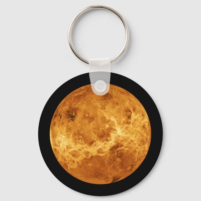 Planet Venus från Rymden Nyckelring (Framsida)