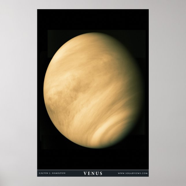 Planet Venus Poster (Framsidan)