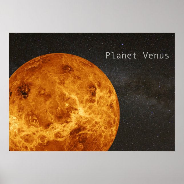 Planet Venus Poster (Framsidan)