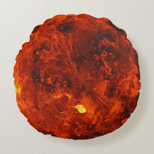 Planet Venus Rund Kudde