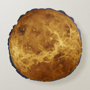 Planet Venus Rund Kudde