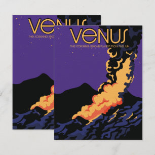 Planet Venus rymdkonst