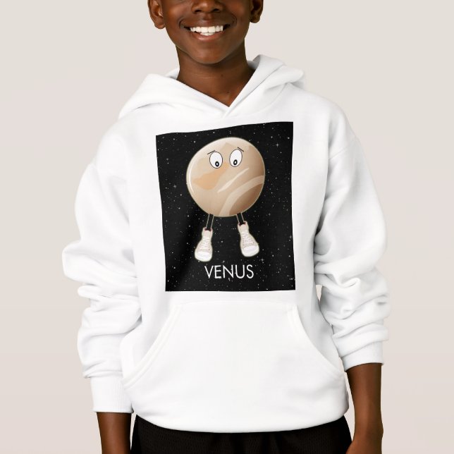 Planet Venus & Stars T Shirt (Framsida)