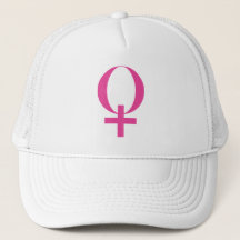 Planet Venus-symbol (rosa)