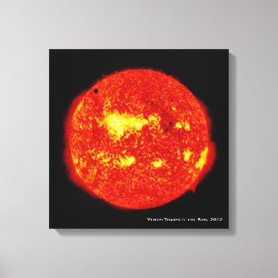 Planet Venus Transits Sol, Hi-Res Canvastryck