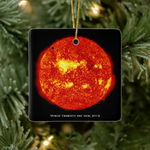 Planet Venus Transits Sol, Hi-Res-jul Julgransprydnad Keramik