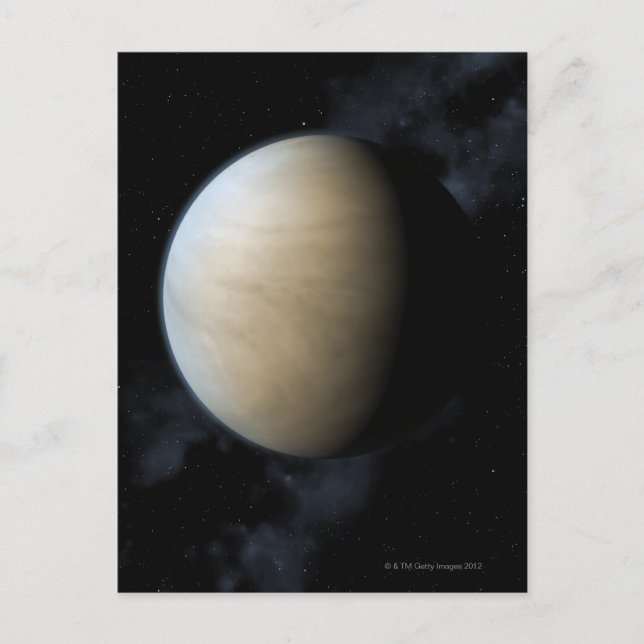 Planet Venus Vykort (Framsida)