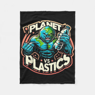 Planet Vs Plastics Earth Day Fleecefilt