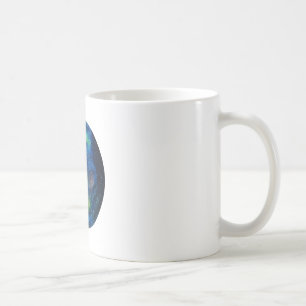 Planet Watercolor Classic White Mugg