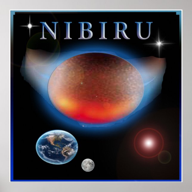 Planet X Nibiru Poster (Framsidan)
