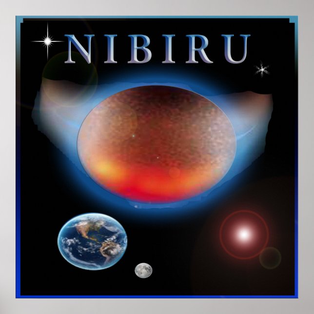 Planet X Nibiru Poster (Framsidan)