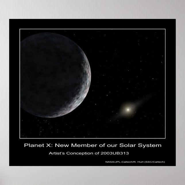 Planet X: Ny medlem i vårt solsystem Poster (Framsidan)