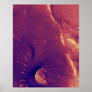 Planet yta — Mars Poster