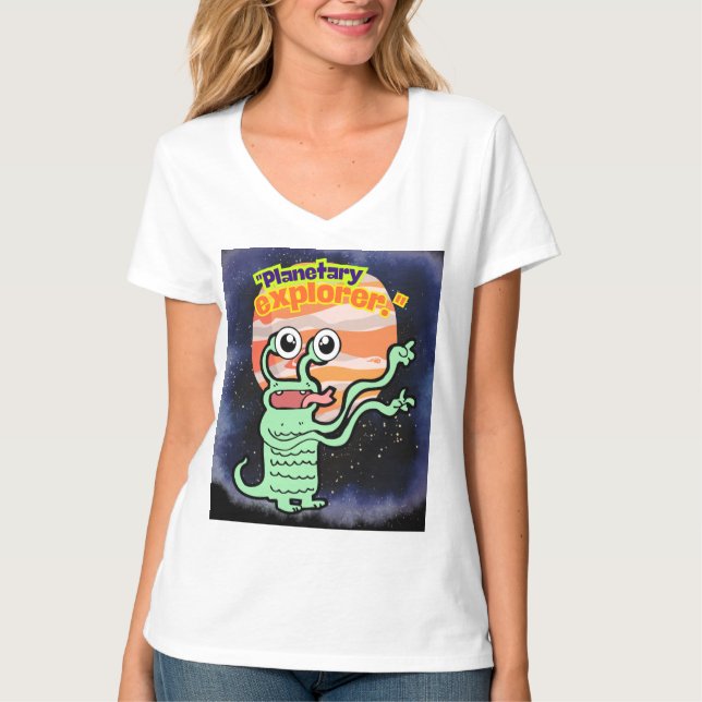 PLANETÄR EXPLORER T SHIRT (Framsida)