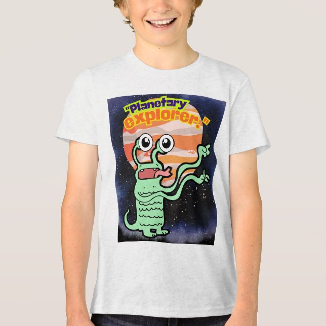 PLANETÄR UTVÄNTARE T SHIRT (Framsida)