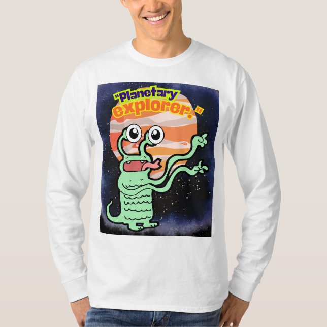 PLANETÄR UTVÄNTARE T SHIRT (Framsida)