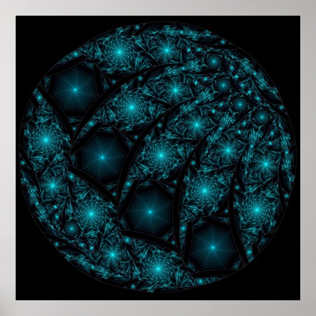 Planetär Webben Poster (Framsidan)