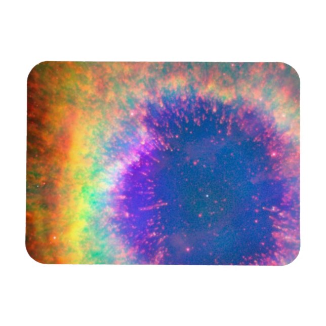 Planetära nebula som en Öga Magnet (Horisontell)