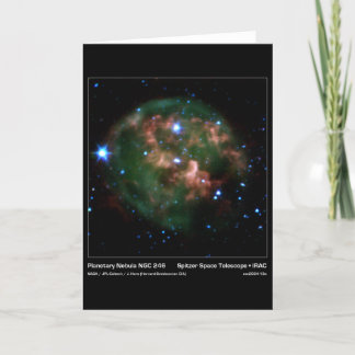 Planetarisk Nebula NGC 246 - Spitzer Kort
