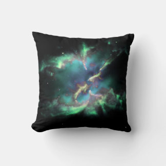 Planetarisk nebulosa Mintgrön Periwinkle Kudde