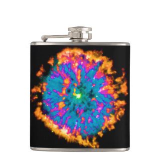 Planetarisk nebulosa NGC 6751 Pop Art Psykedelisk Fickplunta