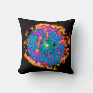 Planetarisk nebulosa NGC 6751 Pop Art Psykedelisk Kudde
