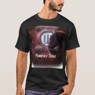 planetarisk utslagsplats t-shirt