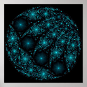 Planetarisk webben poster