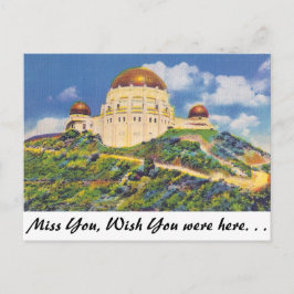 Planetarium, Griffith Park Vykort