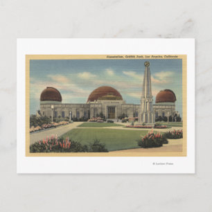 Planetarium i Griffith Park Vykort