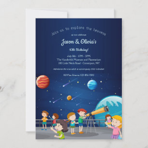 Planetarium Inbjudningar