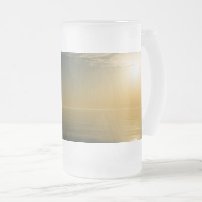 Planetarium Sunrise Frosted Mugg (Framsida höger)