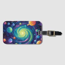 Planetary Spin Bagagebricka