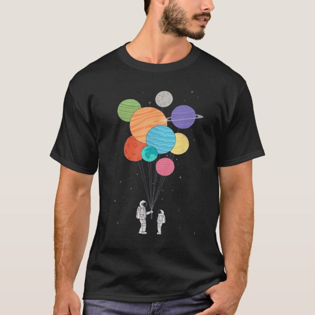 Planetballonger T Shirt (Framsida)