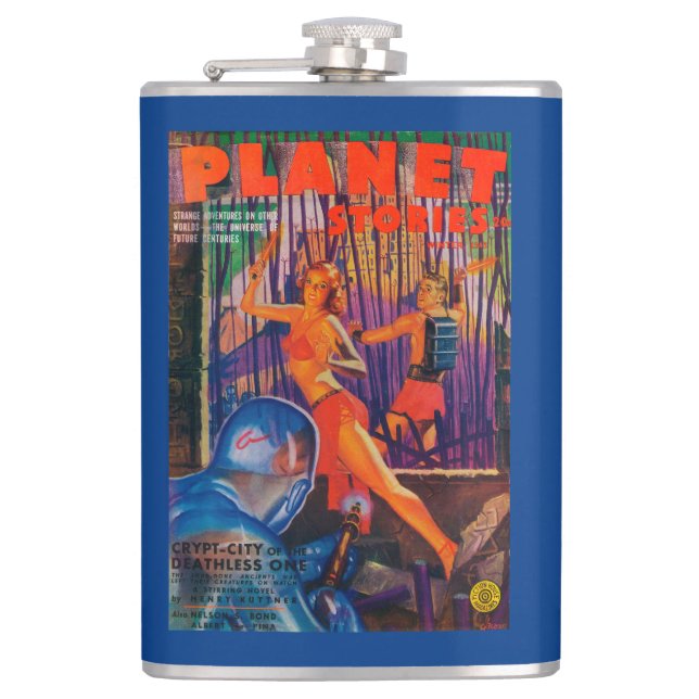 Planetberättelsetidskriften täcker 3 fickplunta (Framsidan)