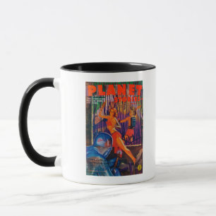 Planetberättelsetidskriften täcker 3 mugg