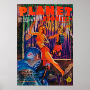 Planetberättelsetidskriften täcker 3 poster
