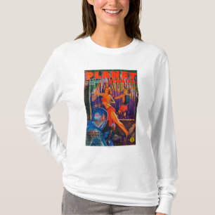 Planetberättelsetidskriften täcker 3 t-shirt