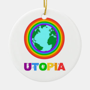 Planète Utopia Julgransprydnad Keramik