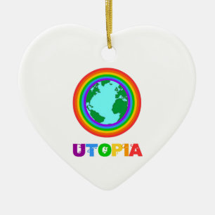 Planète Utopia Julgransprydnad Keramik