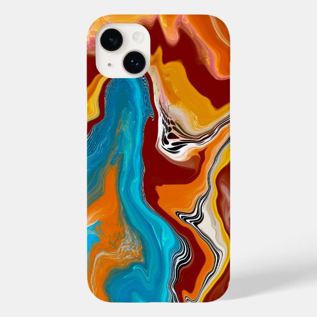 Planeten Bliss Fluid Digital Art (Baksida)