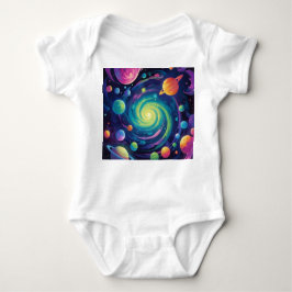 Planeten centrifugering t shirt