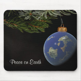 Planeten Earth-ornamet på gräs Musmatta
