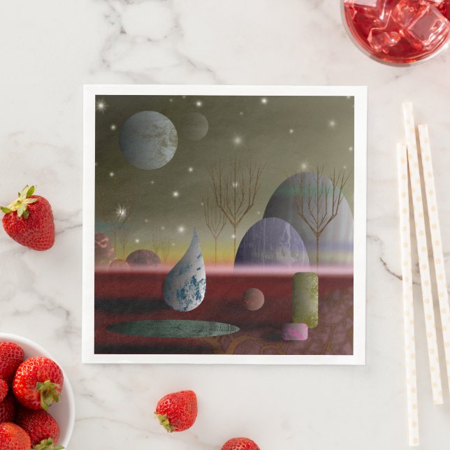 Planeten för Pappra blöjor Pappersservett (Insitu)