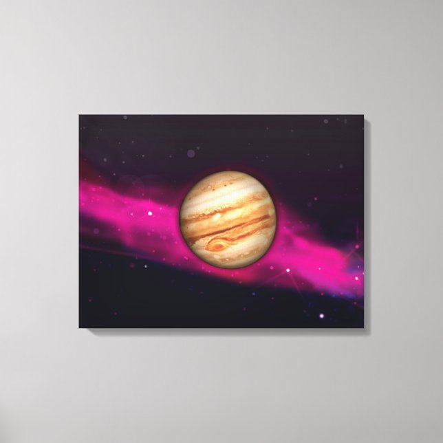 Planeten Jupiter Canvastryck (Framsida)