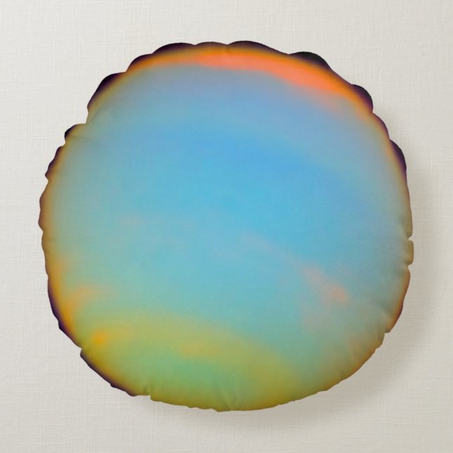 Planeten Neptune Rund Kudde (Framsidan)