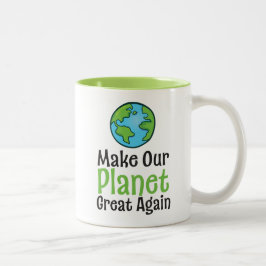 Planeten Underbar igen 11 oz 2-Ton Mugg