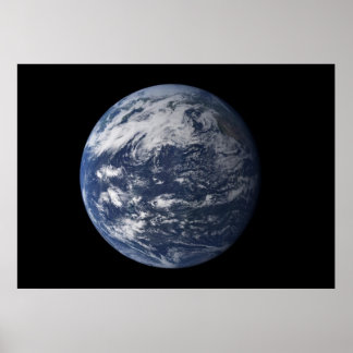Planeten Vatten Poster