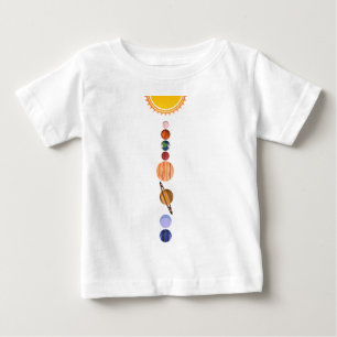 Planeter för solsystem t shirt